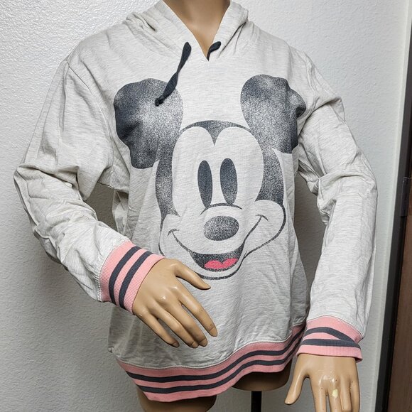NWOT 2-piece set Mickey Mouse pajamas lounge wear grey and pink